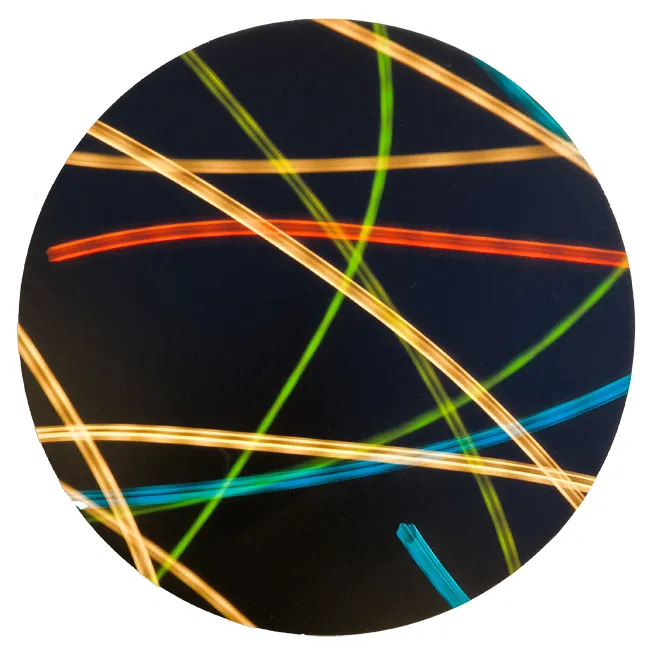 coloured curved line I