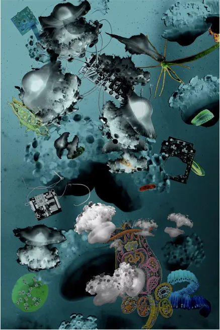 Amalgamated Fragmentation - Plastisphere–Water 1