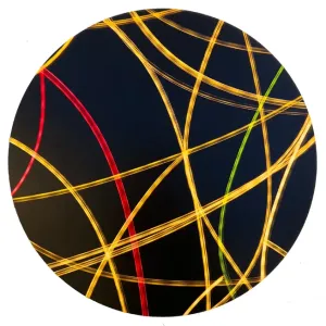 coloured curved line II